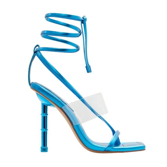 Aldo Elektra Strappy Heeled Sandal Size 8.5 NWT $110 NWT - Picture 1 of 8